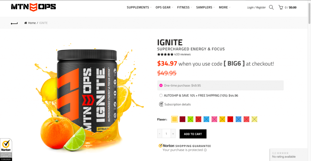 MTN OPS Ignite Website