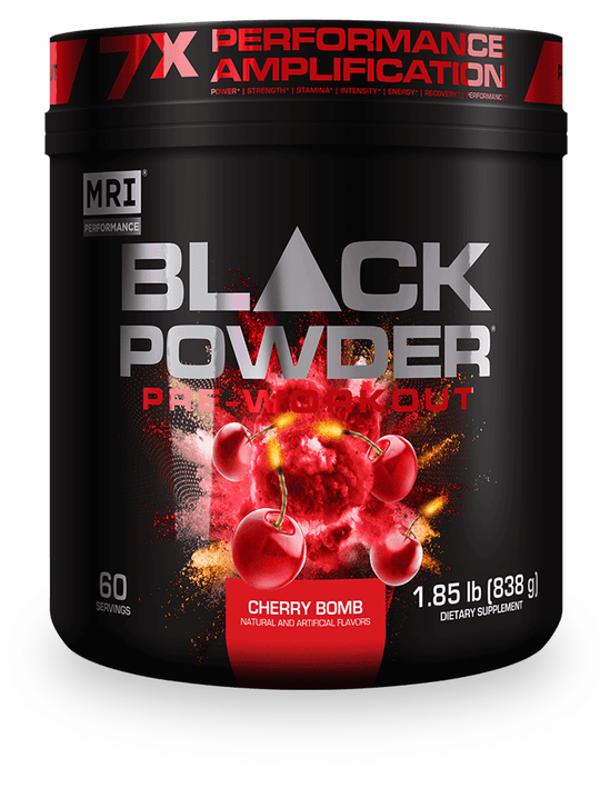 MRI Performance Black Powder Bottle