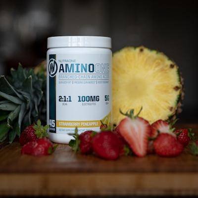 NutraOne AminoOne Strawberry Pineapple
