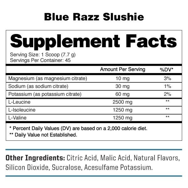 AminoOne Supplement Facts