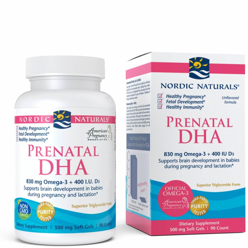 Prenatal DHA, from Nordic Naturals