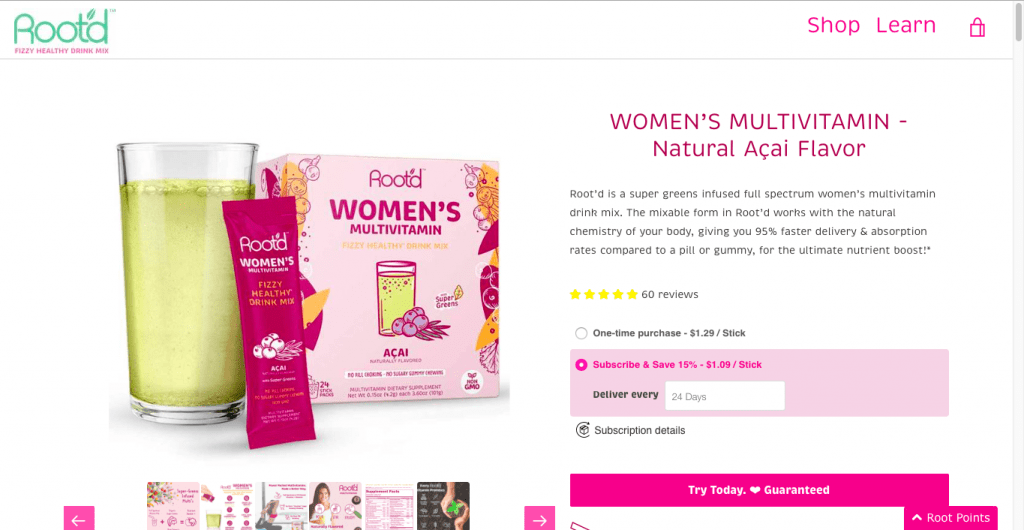 Root'd Website