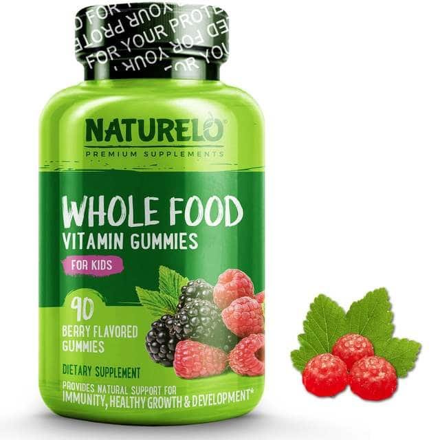 Whole Food Vitamin Gummies for Kids, from Naturelo