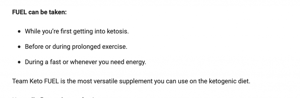 keto fuel