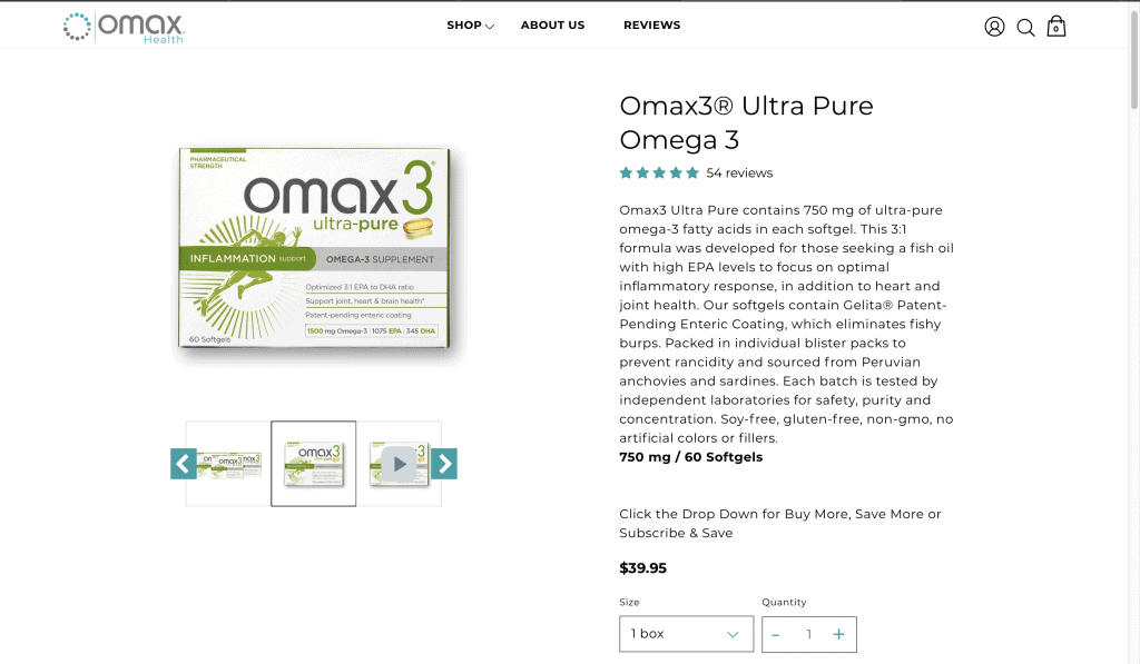Omax3 Website