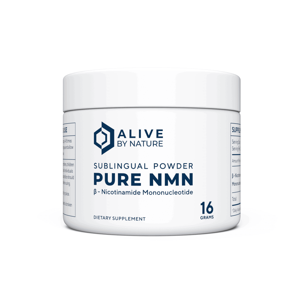 Alive By Nature's NMN jar
