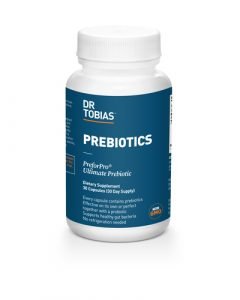 Dr Tobias Prebiotics Supplement Bottle