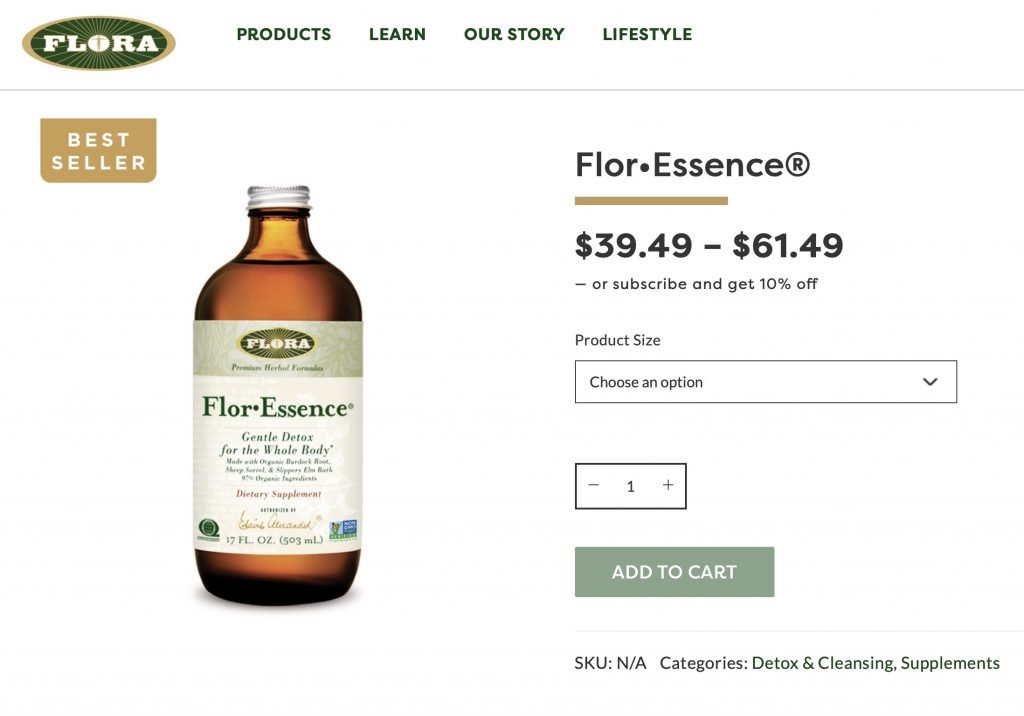 FlorโขEssence Website