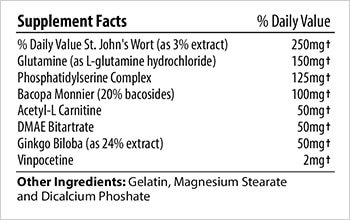Formula Focus Supplement Facts