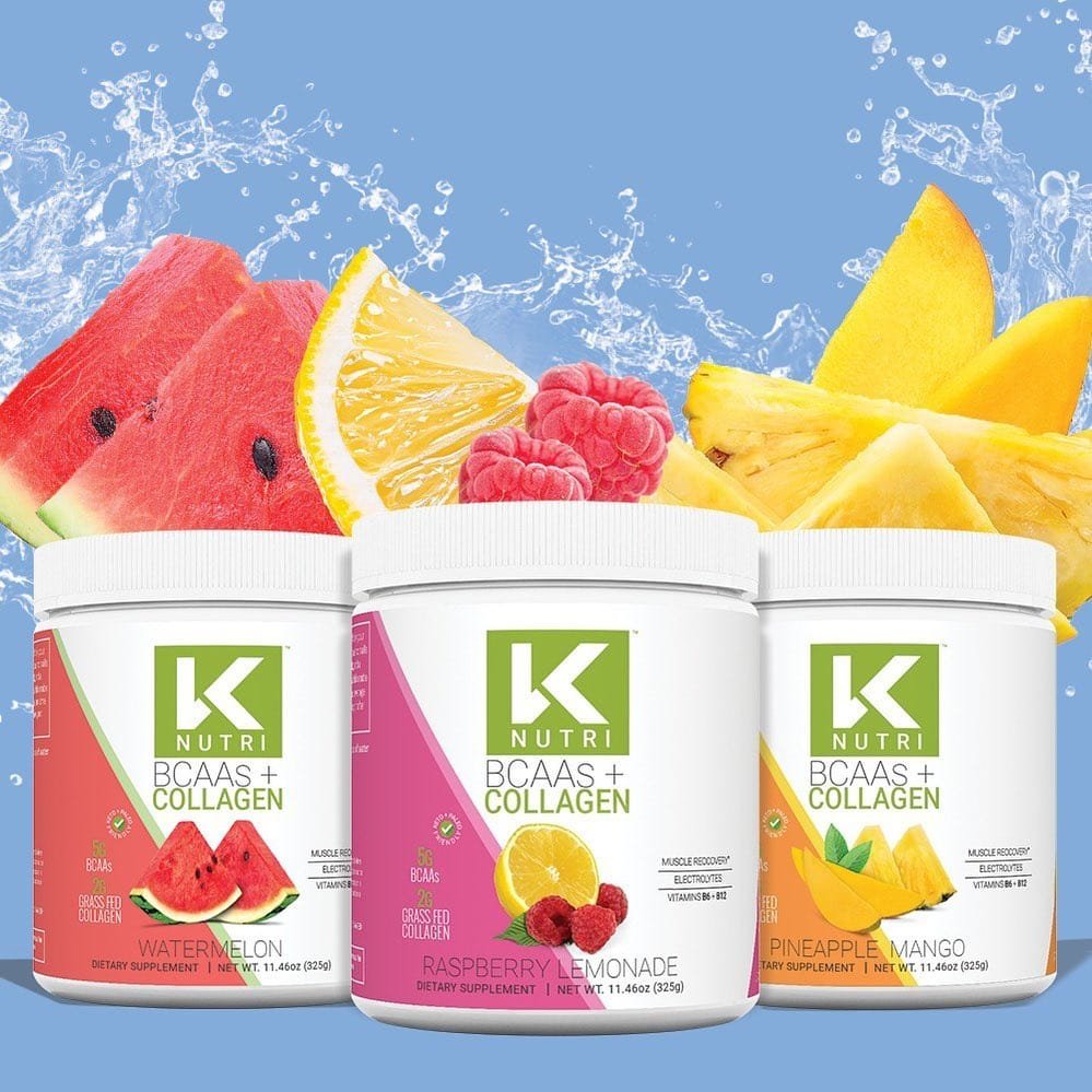 K Nutri BCAAs + Collagen Fruity Flavors