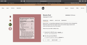 Moon Juice Beauty Dust Website