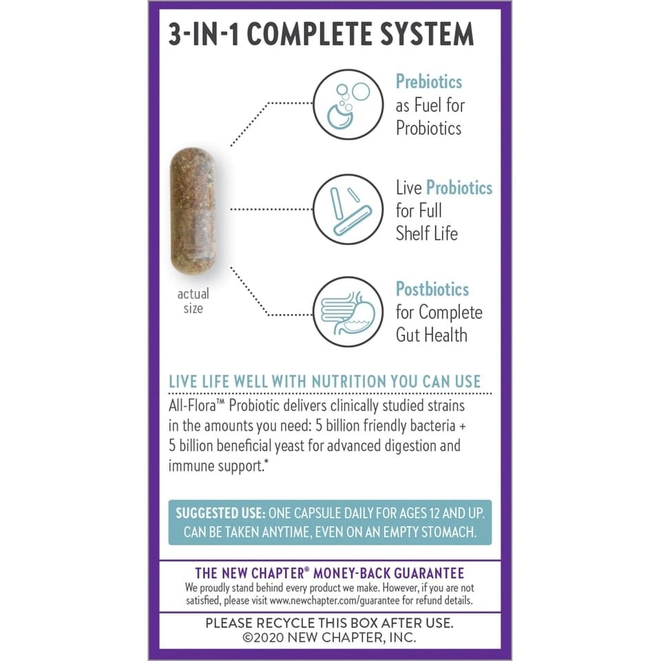 New Chapter Probiotics Ingredients