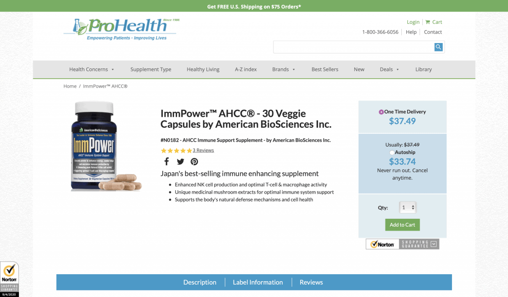 ProHealth Website