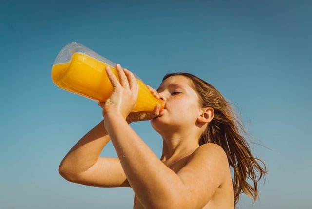 Drinking Juice