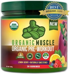 Organic Muscle Pre-Workout Powder