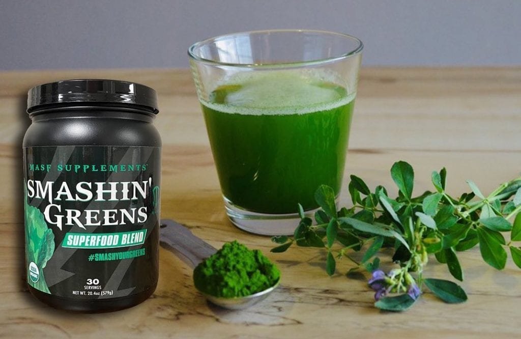 Smashin’ Greens In A Glass