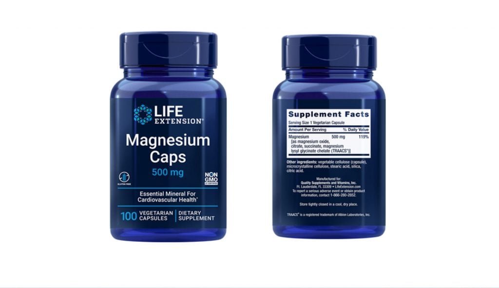 Life Extension Magnesium Caps 500 mg