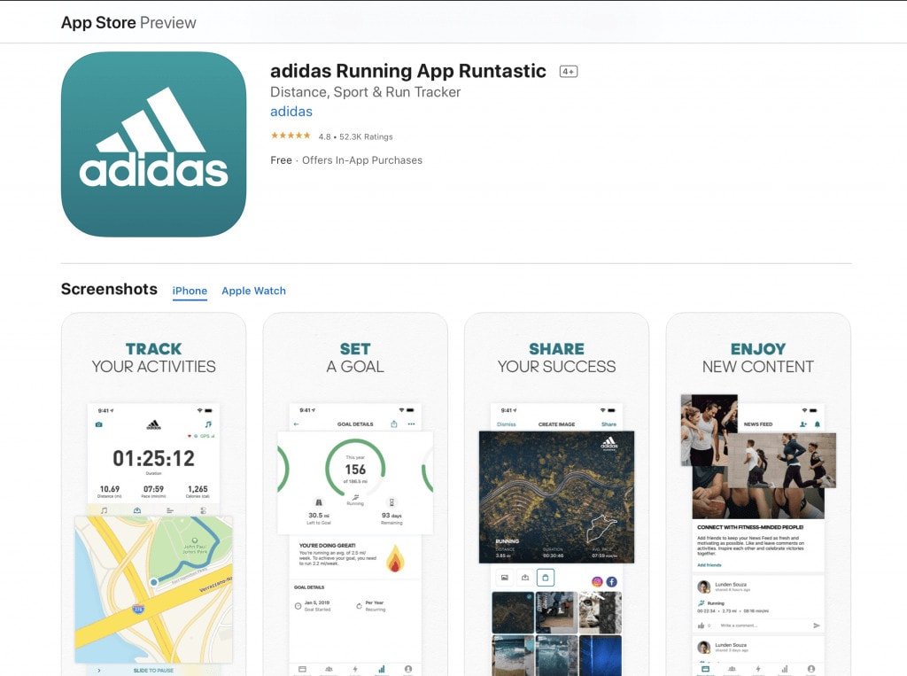 Adidas Training by Runtastic