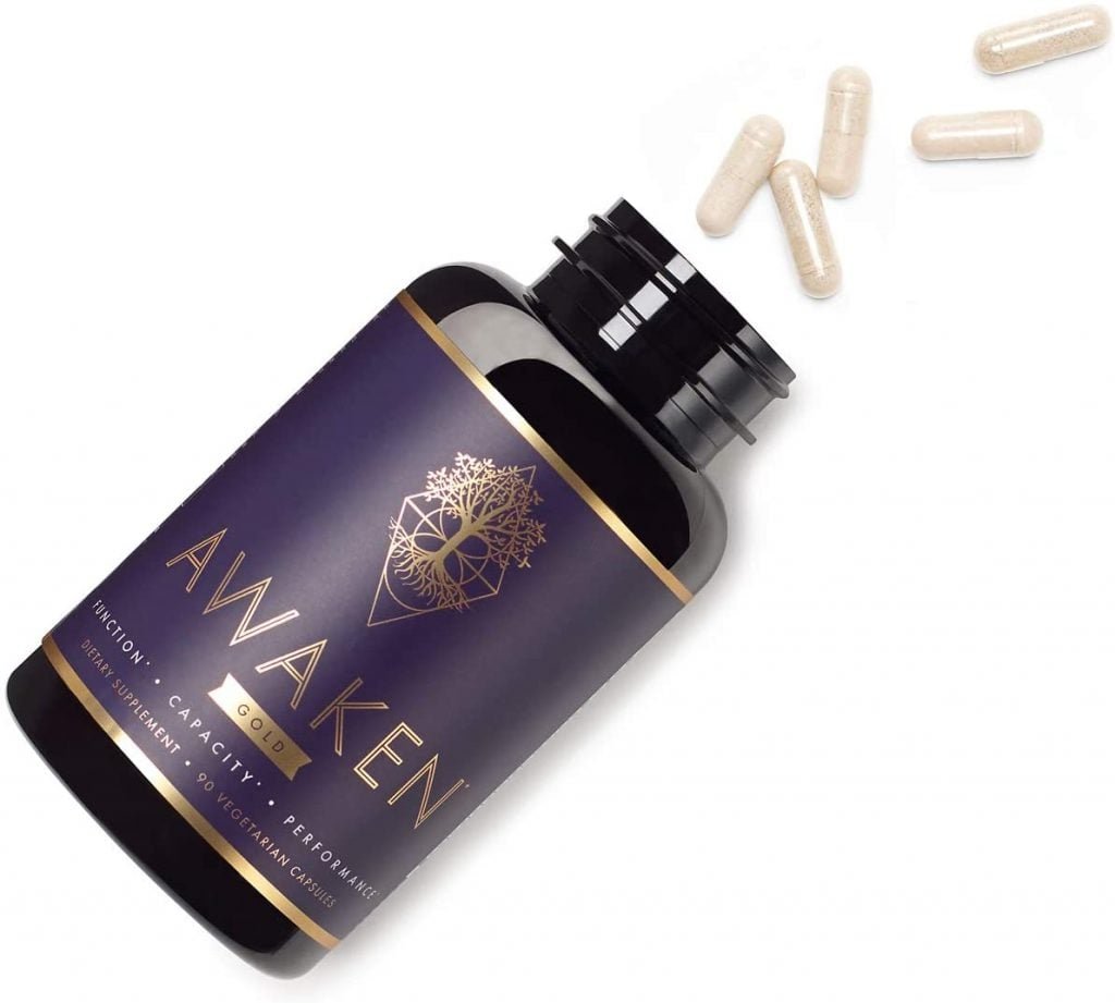 Awaken Gold Nootropic Supplement Capsules