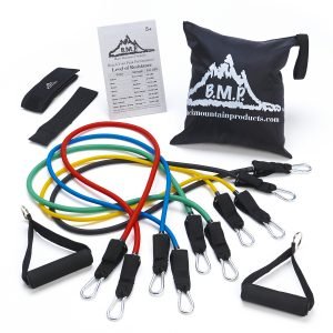 Black Mountain Products Rubber Resistance Band Set