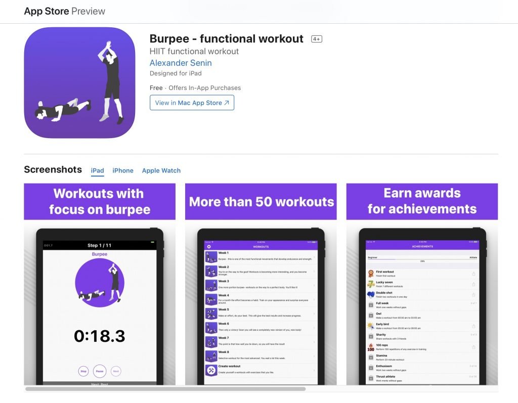 Burpee Workout