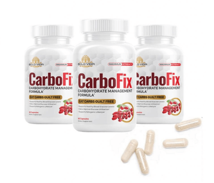 CarboFix Bottles And Pills