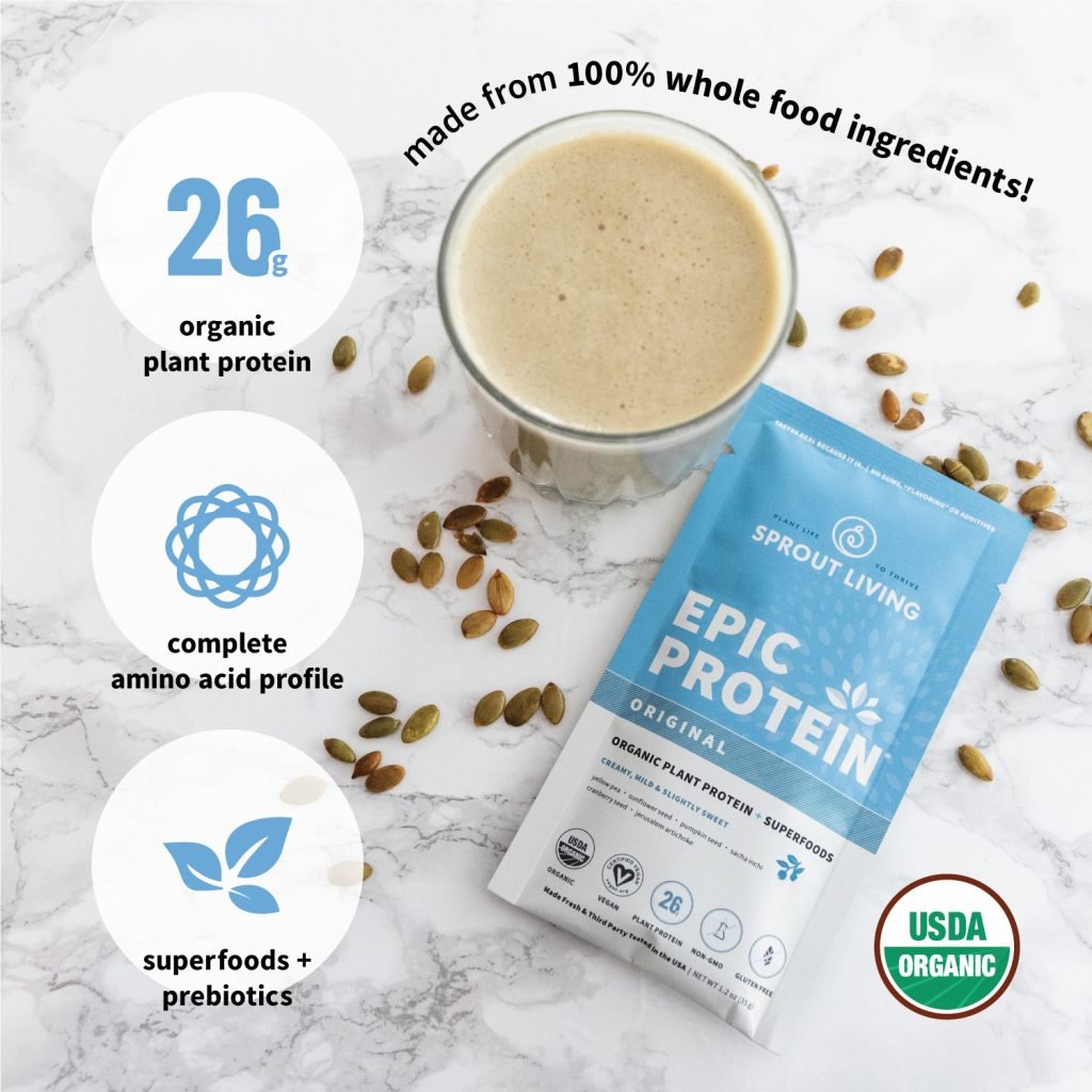 Sprout Living Epic Protein Supplement
