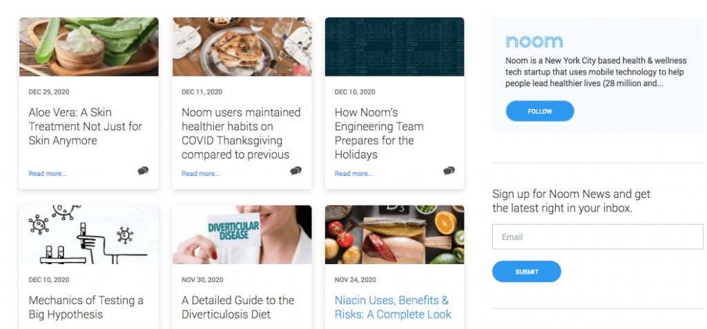 noom Articles And Information