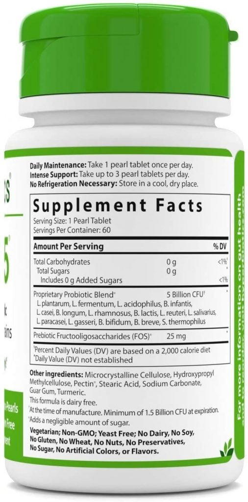 Hyperbiotics Pro-15 Supplement Facts