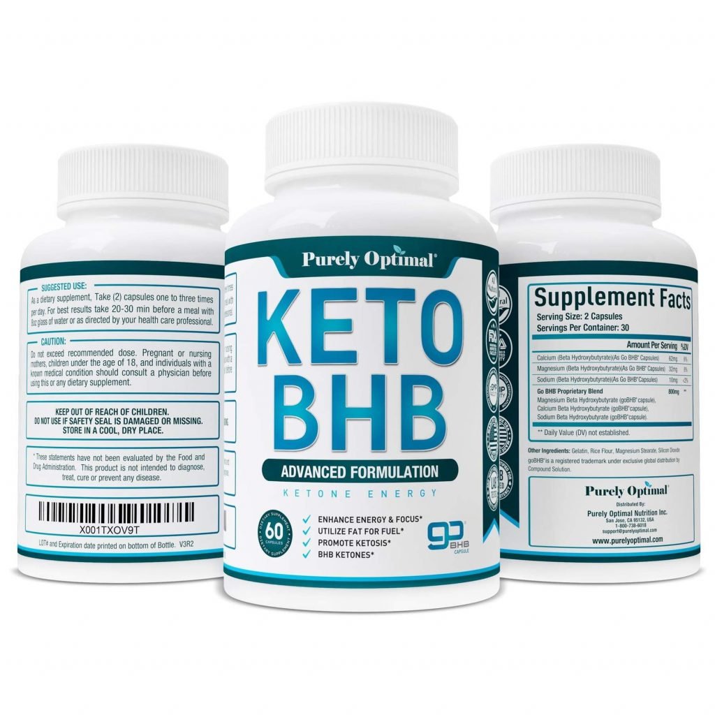 Purely Optimal Keto BHB 3 Pack