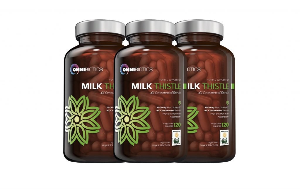 OmniBiotics Organic Milk Thistle 3 Pack