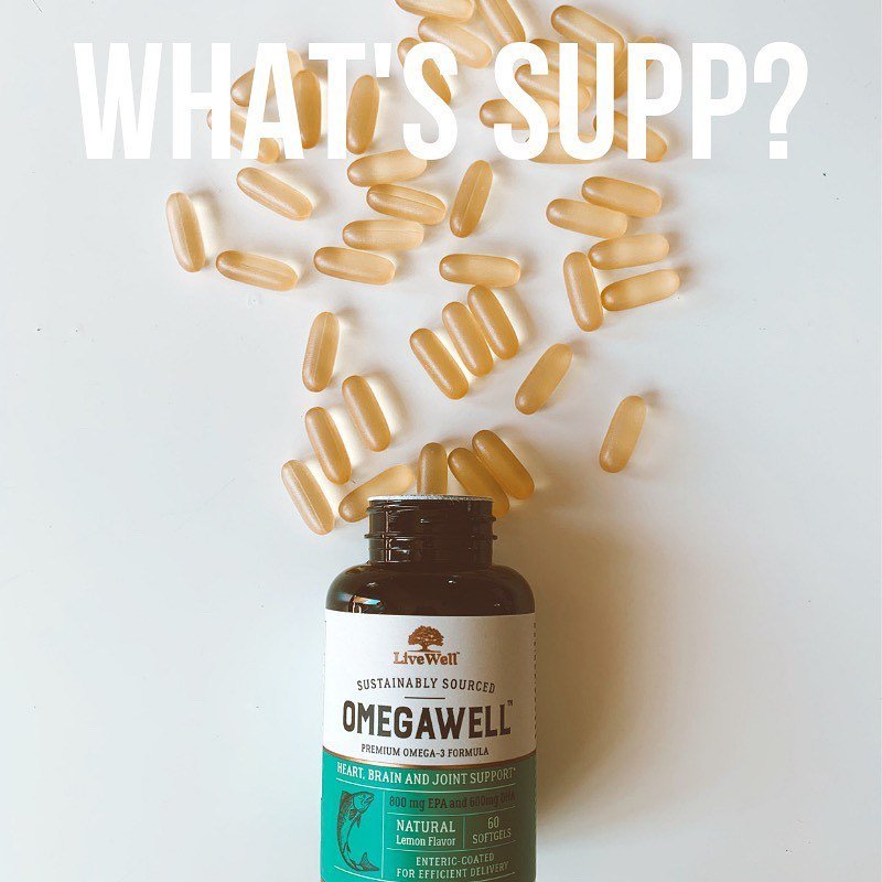 OmegaWell Fish Oil Supplement Pills