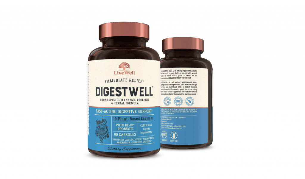 DigestWell Digestive Support Supplement