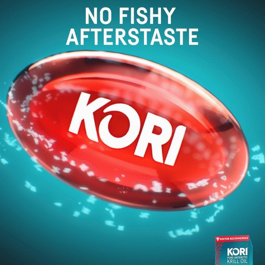 Kori Krill Oil Gel Supplement