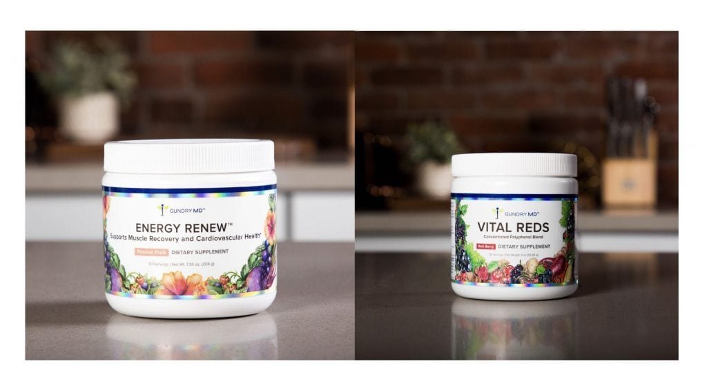 Energy Renew and Vital Reds By Gundry MD