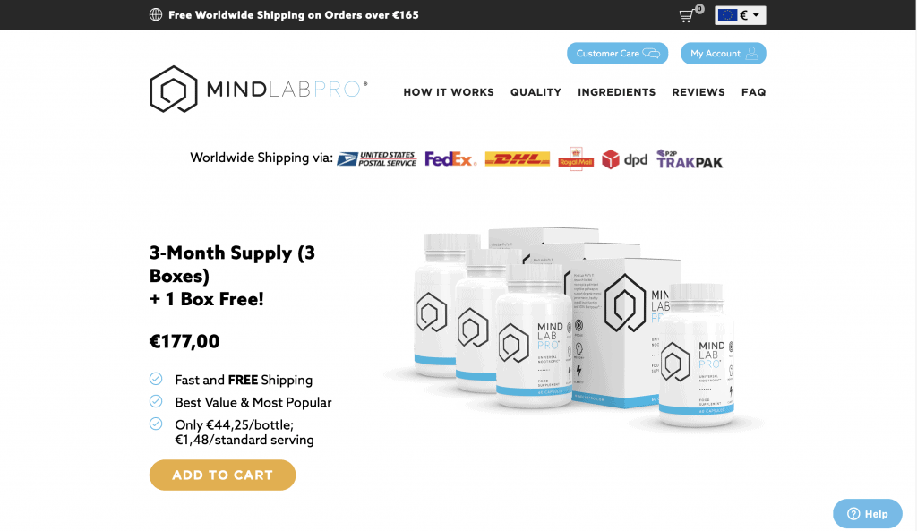 Mind Lab Pro Pricing