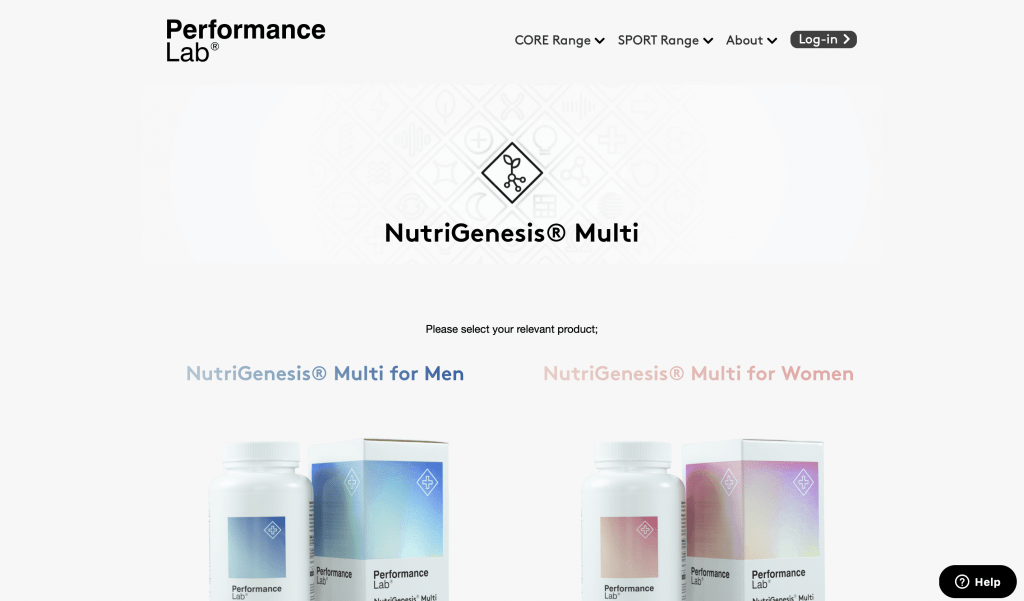 Performance Lab Website