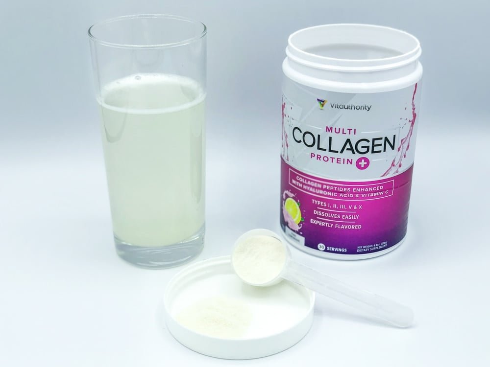 Vitauthority Multi Collagen Protein Powder Scoop