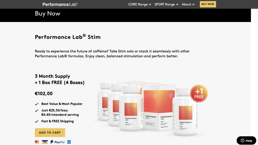 Where to Buy Performance Lab Stim