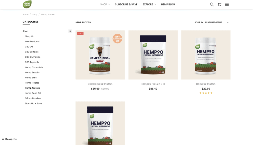 Best Hemp Protein Powder-Evo Hemp Protein