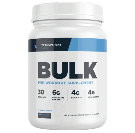 Transparent Labs Bulk Pre-Workout