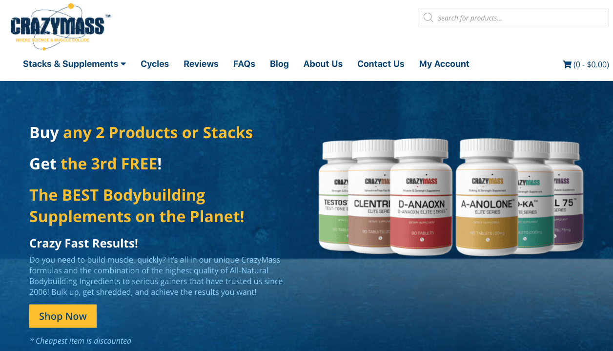 CrazyMass Website