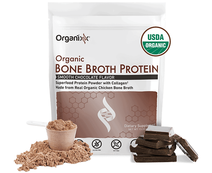 Organixx Organic Bone Broth Protein Powder