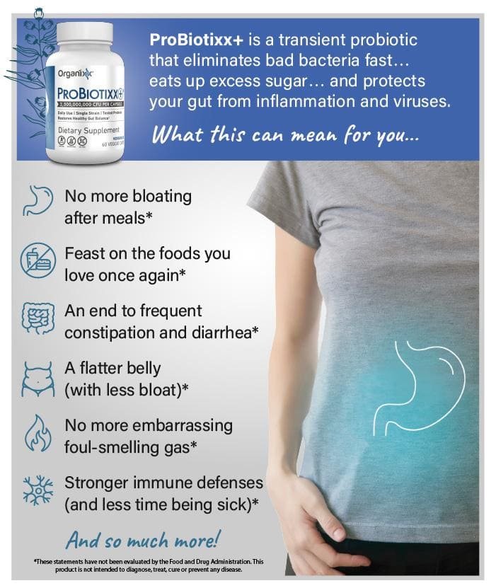 ProBiotixx+ by Organixx-Health Benefits