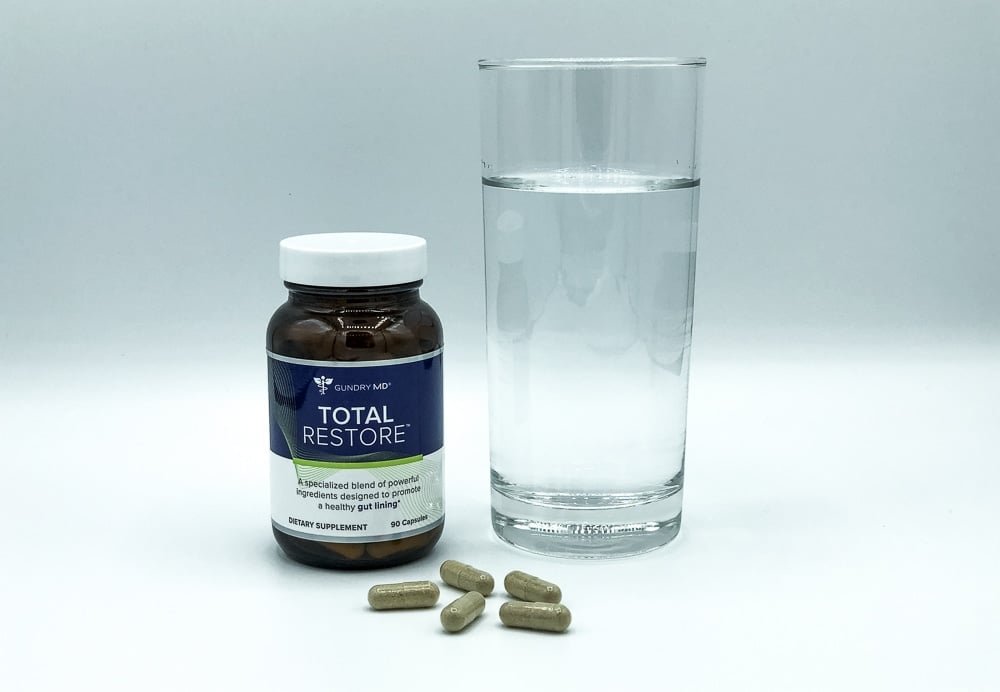 Total-Restore-Pills-And-Water