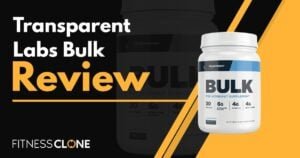 Transparent Labs Bulk Review