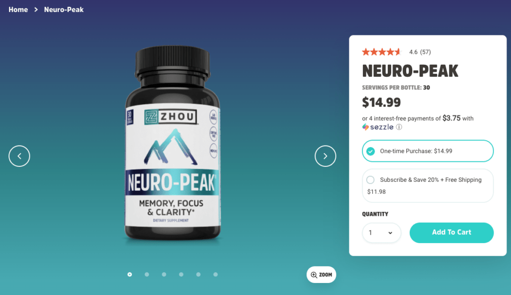 Zhou-Neuro-Peak-Website