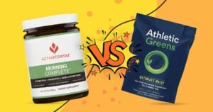 morning complete vs. athletic greens