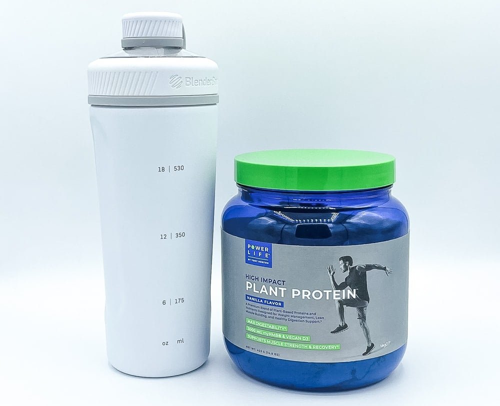 High Impact Plant Protein With Shaker Bottle