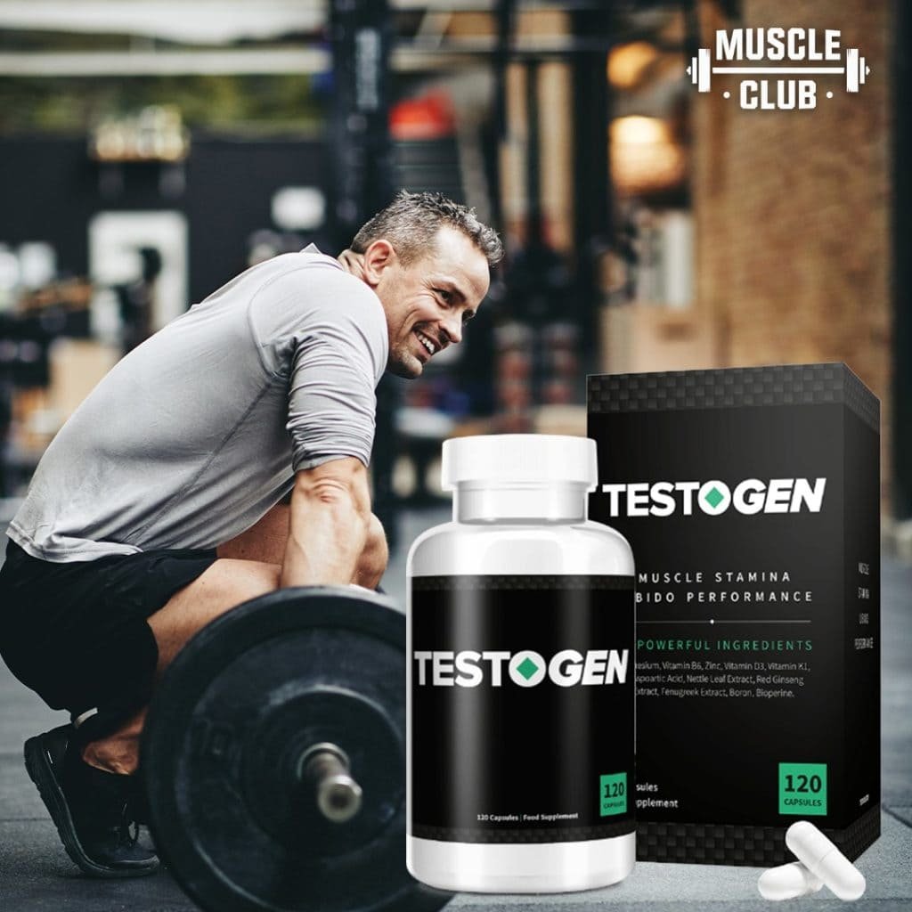 Testogen increased strength and stamina